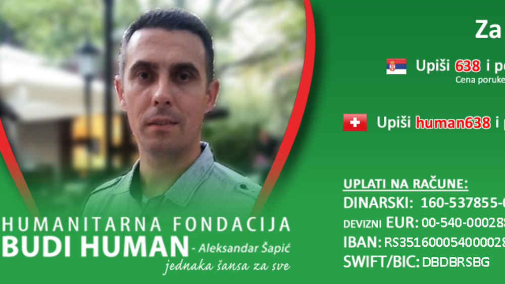 Hitno potreban novac za transplantaciju jetre Saši Nastiću 1