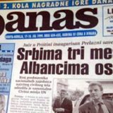 Kako se pre 20 godina govorilo o podeli Kosova? 9