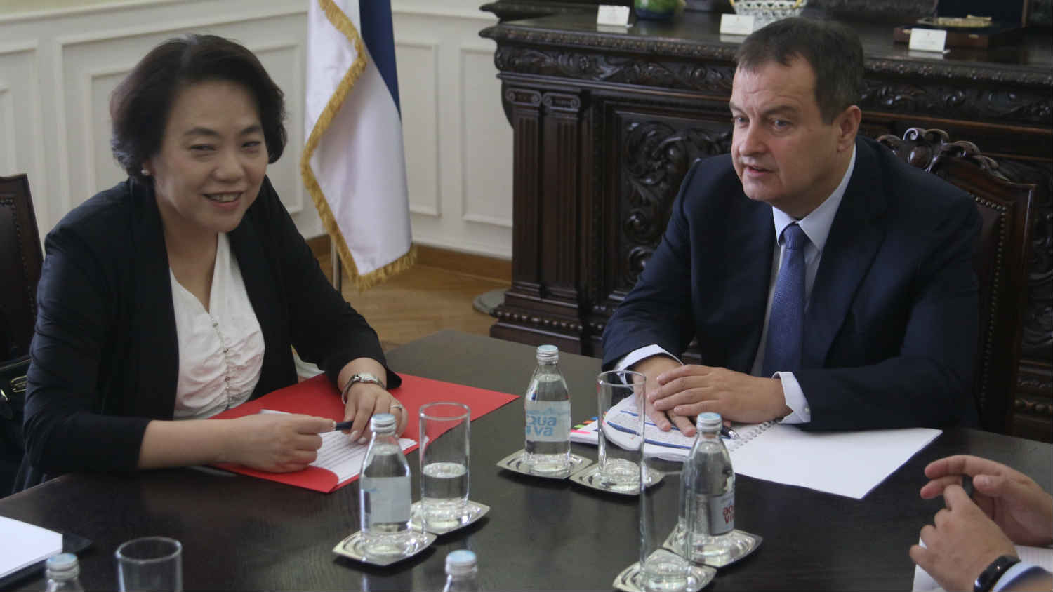 Dačić i kineska ambasadorka Čen Bo: Nastavak podrške Kine Srbiji u međunarodnim odnosima 1