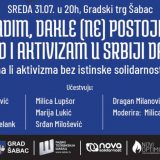 Nastavlja se Zona novog optimizma u Šapcu tribinom o radu i aktivizmu 13