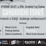 Nastavlja se Zona novog optimizma u Šapcu raspravom o protestima u Srbiji 9