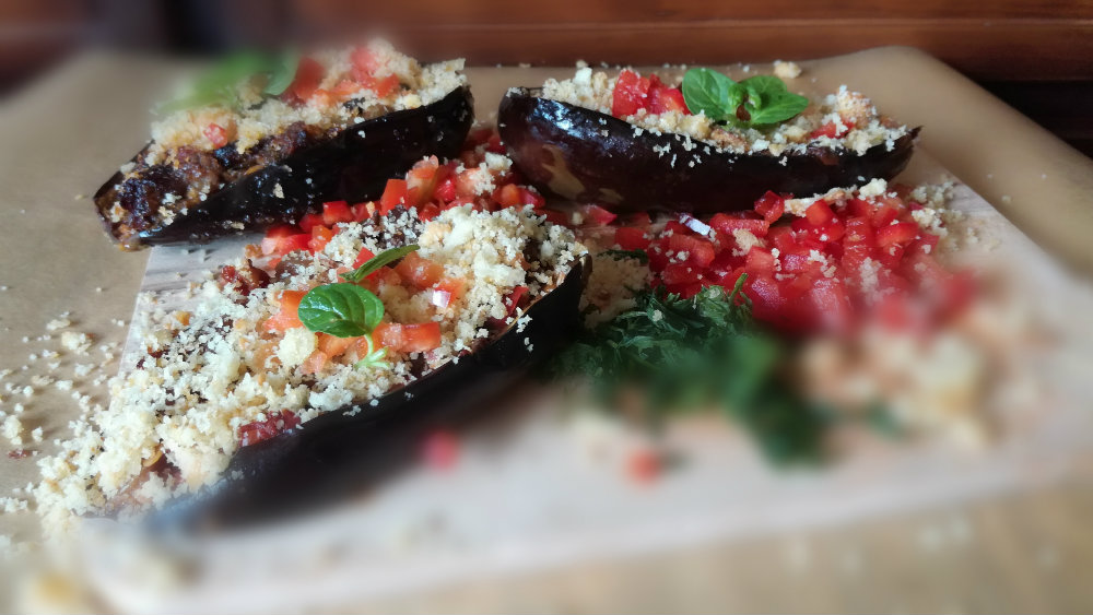 Melancani iz rerne sa parmezanom i prezlama (recept) 1