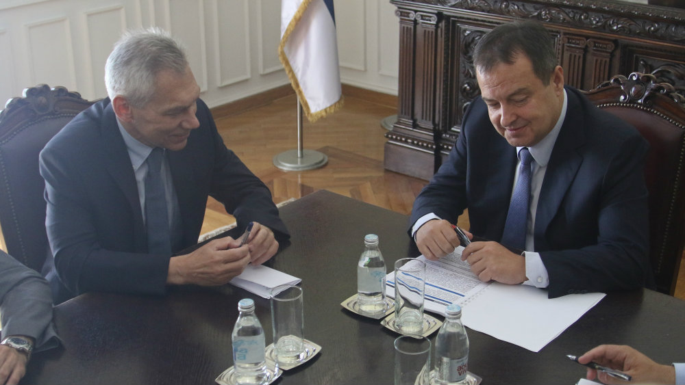 Ivica Dačić primio u posetu novog ambasadora Rusije 1