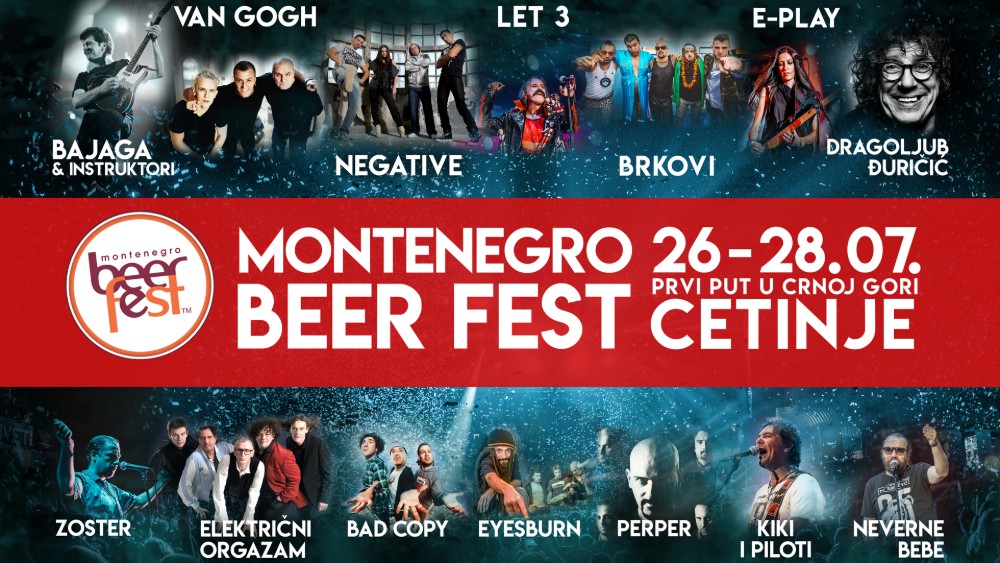 Montenegro Beer Fest - više od 23 sata besplatnog muzičkog programa 1