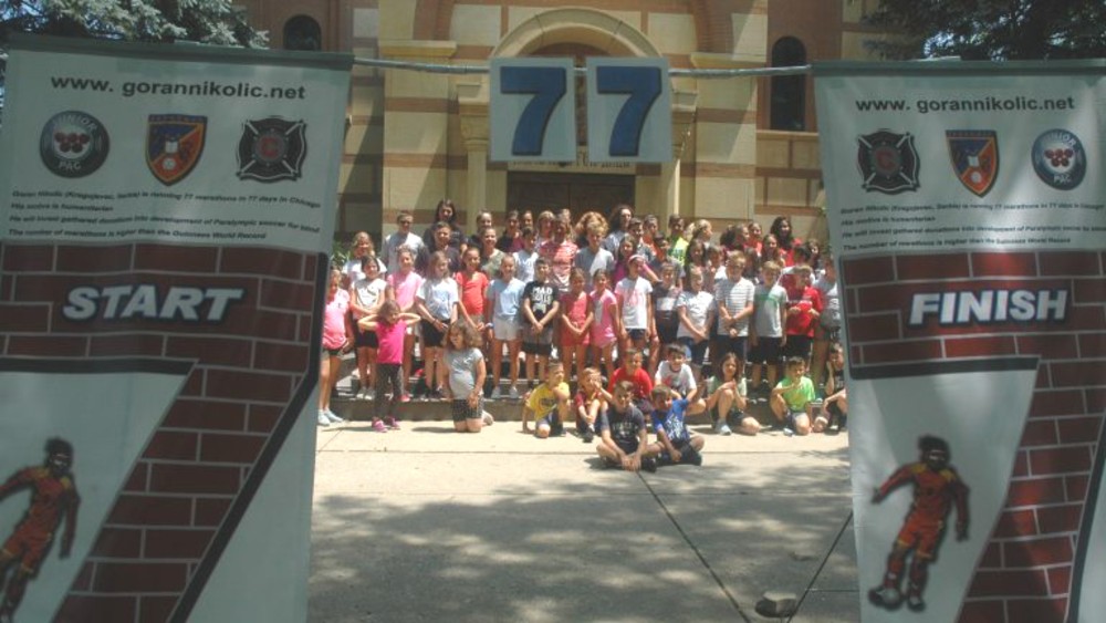Slabovidi atletičar Goran Nikolić istrčao 77 maratona za 77 dana 1