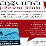 O Borhesu u okviru Laguninog književnog kluba 5. jula u knjižari Delfi SKC 3