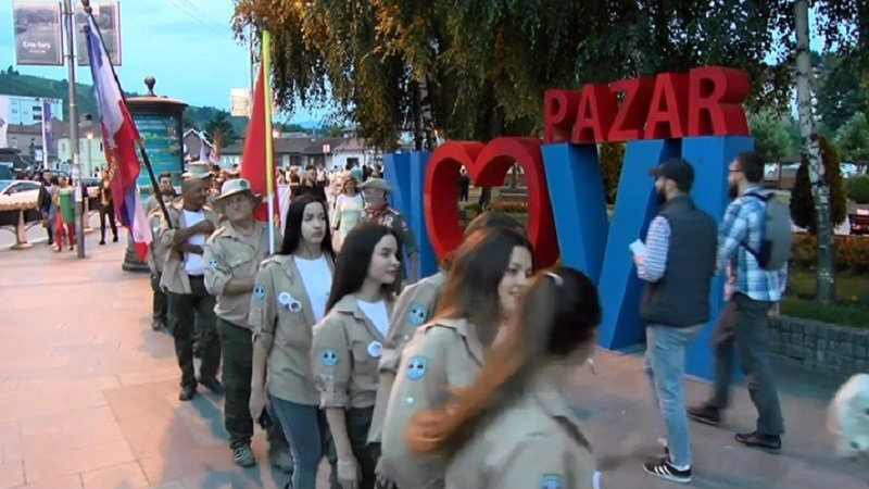 Novinarka Danasa na Omladinskoj radnoj akciji (ORA) "Ribariće 2019" u Novom Pazaru 1