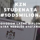 Studenti zatražili uvid u ocene i diplomu Nebojše Stefanovića (VIDEO) 11
