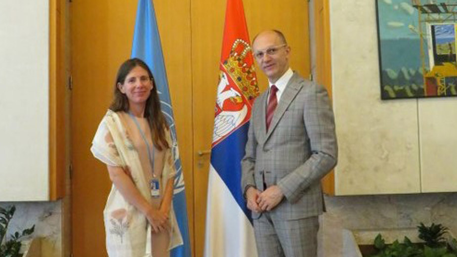 Trivan sa predstavnicom UNDP o zaštiti životne sredine 1