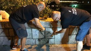 Na antifašističkoj šetnji uklonjeni nacistički grafiti na Nišavskom keju 2