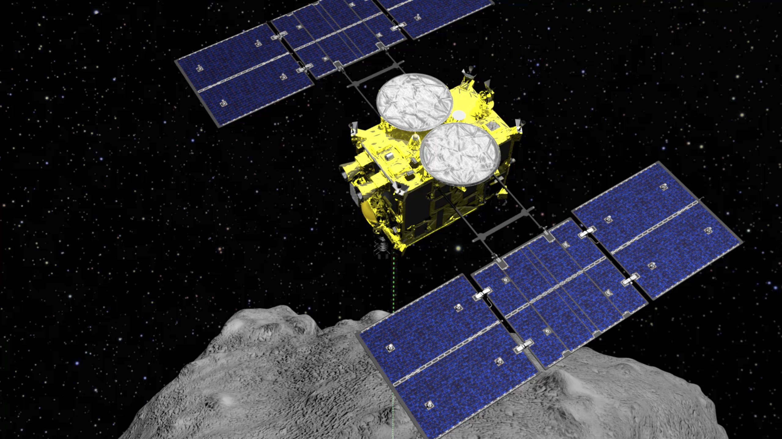 Japanska sonda sletela na asteroid 1
