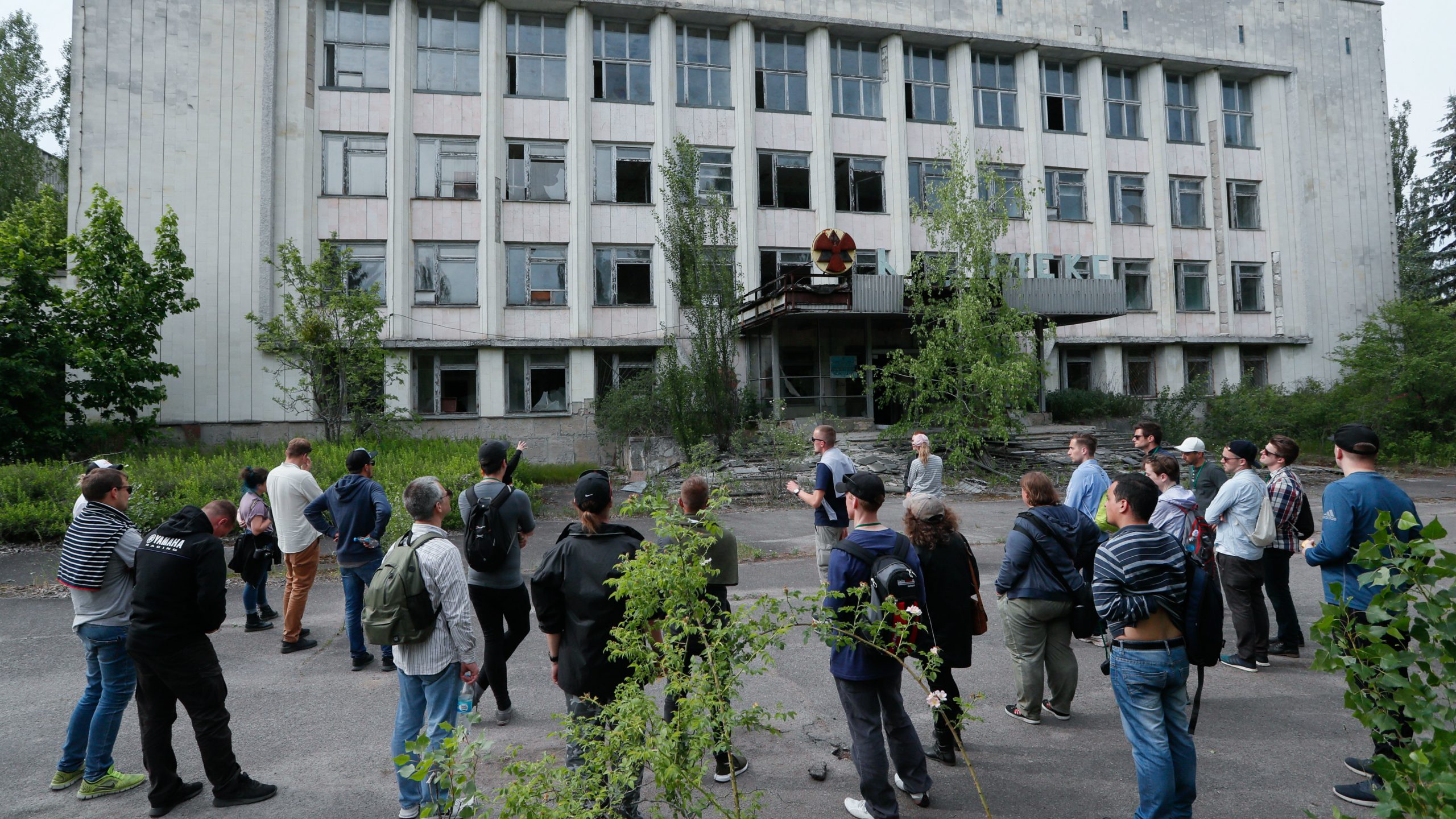 Novi sarkofag na reaktoru u Černobilju predstavljen medijima 1