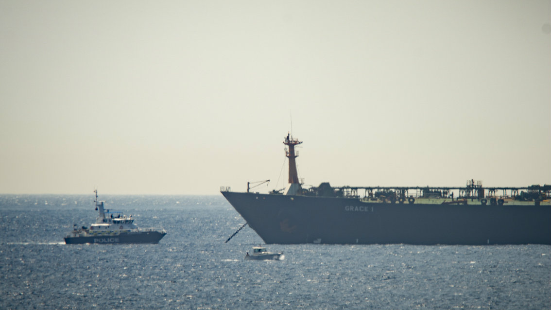 Zaustavljen tanker na zahtev SAD kod Gibraltara 1