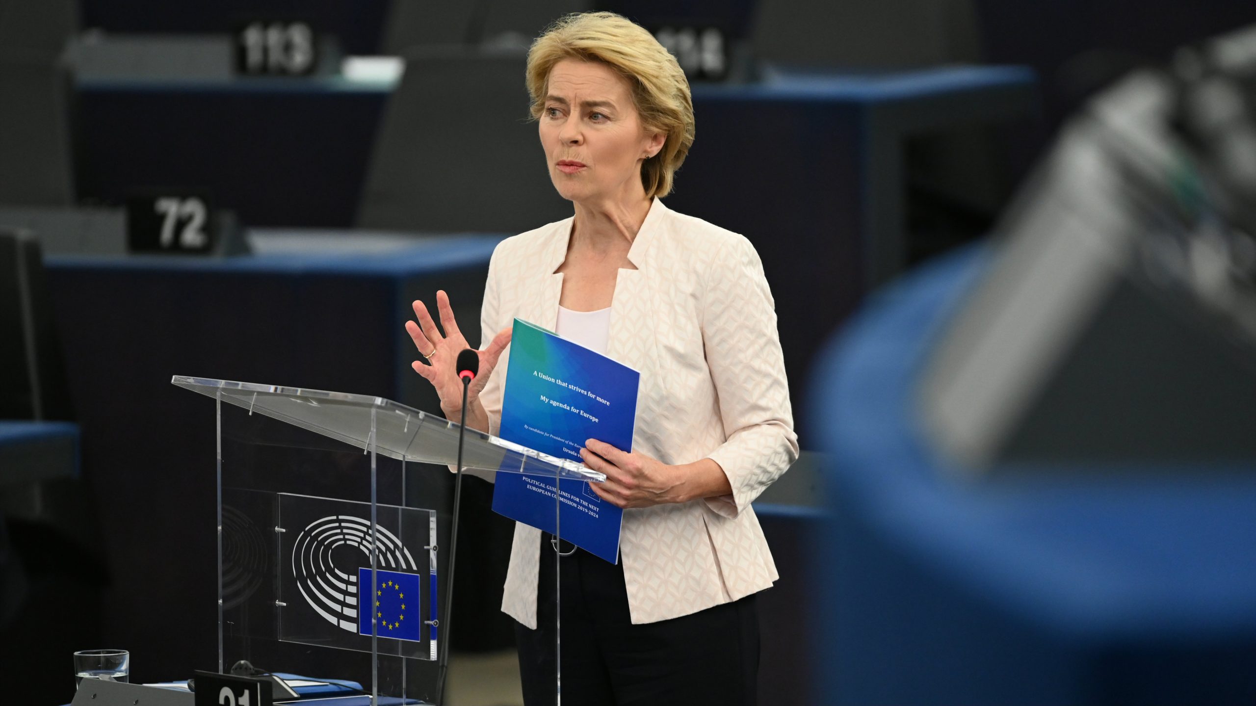 Novoizabrana predsednica EK: Svetu je potrebna jaka Evropa 1