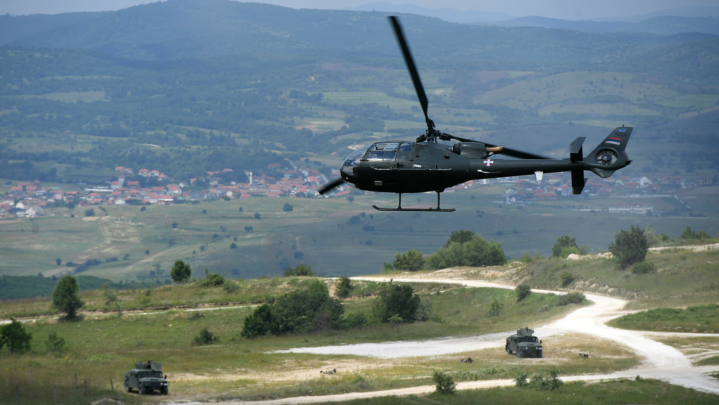 Oštećen vojni helikopter na sletanju kod Aleksinca, posada preživela 1