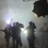 Novo nasilje na protestima u Hongkongu, policija bacala suzavac 7