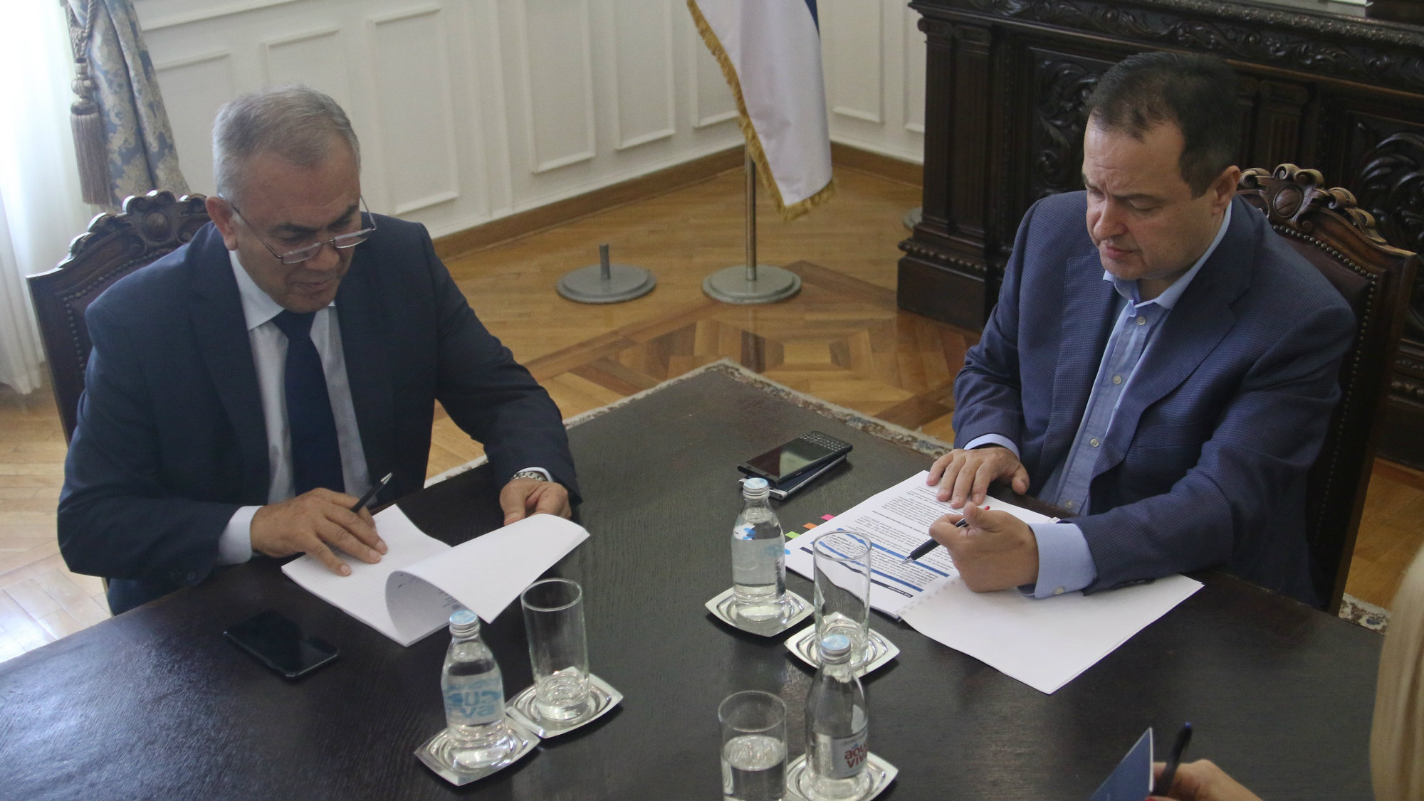 Dačić sa palestinskim ambasadorom: Ima prostora za napredak u odnosima dve zemlje 1