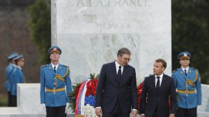 Makron u Srbiji: Francuska nikada neće zaboraviti žrtvovanje srpskog naroda 12
