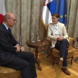 Mondoloni u oproštajnoj poseti kod Brnabić 1