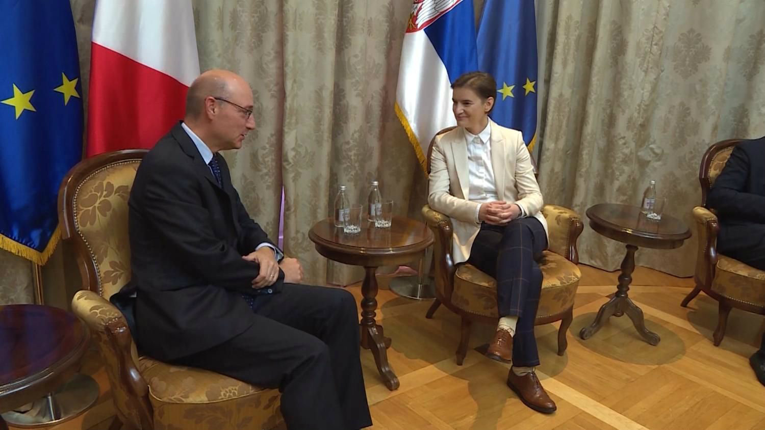 Mondoloni u oproštajnoj poseti kod Brnabić 1