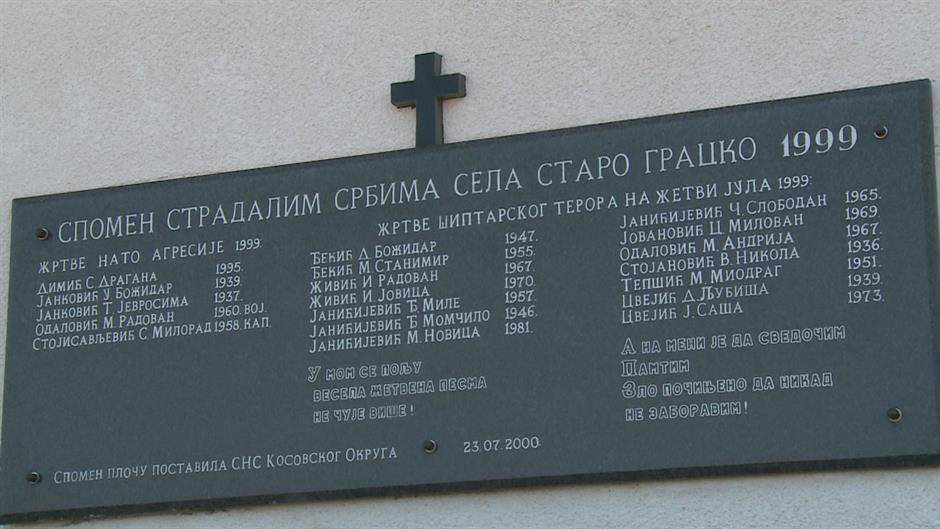 U Starom Grackom parastos povodom 20. godišnjice ubistva 14 srpskih žetelaca 1