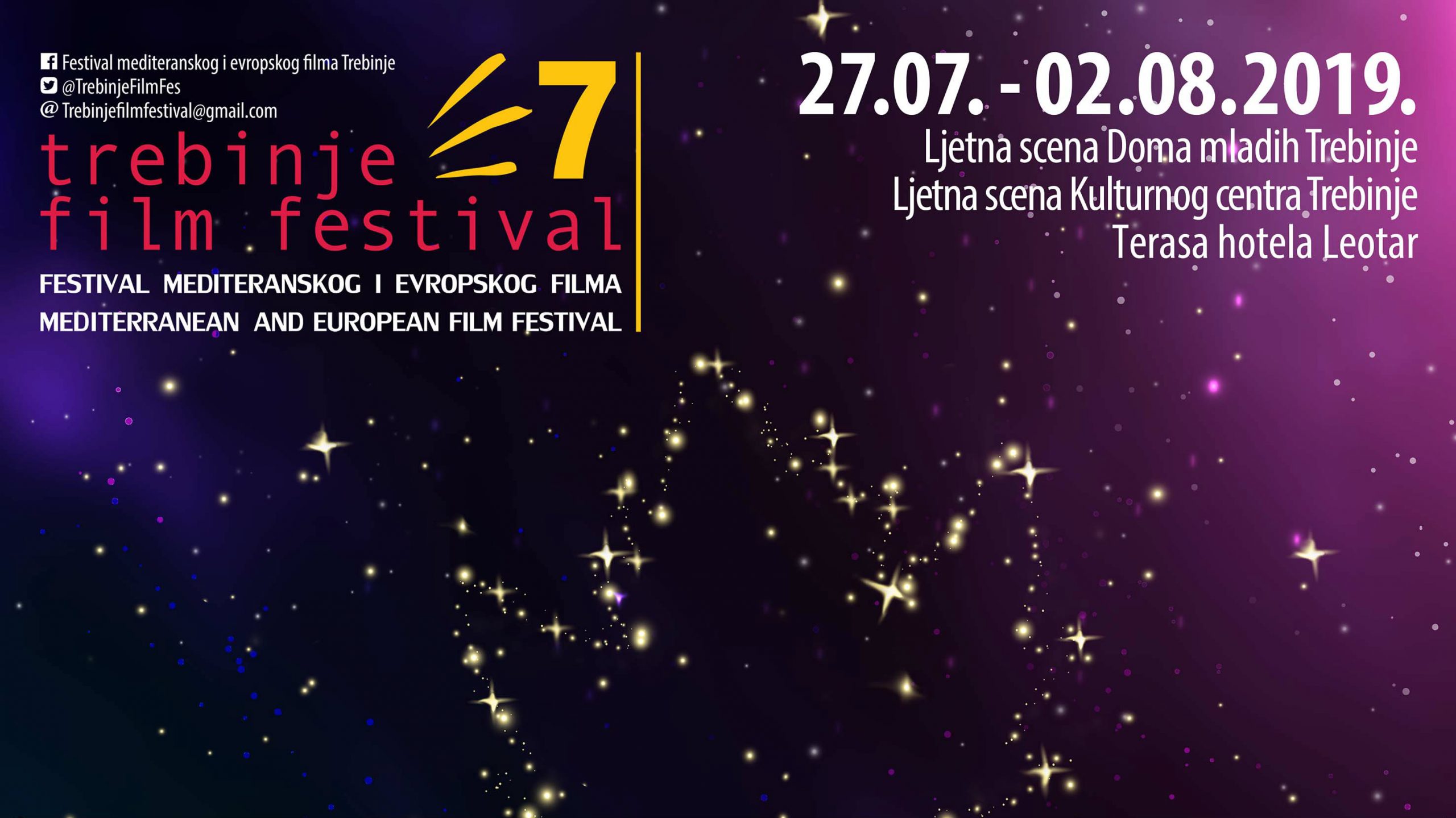 Festival mediteranskog i evropskog filma od 27. jula u Trebinju 1
