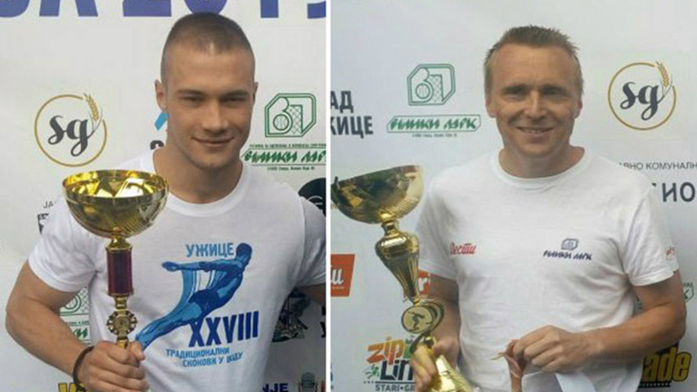 Arsenić i Andersen pobednici užičkih skokova u vodu 1