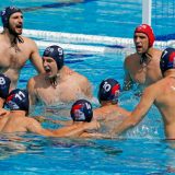 Vaterpolisti Srbije protiv Španije u četvrtfinalu EP 11