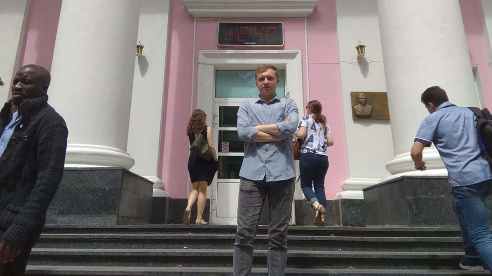 Oleg Jefimenko kaže da je Serhijeva smrt šokirala njegove kolege studente