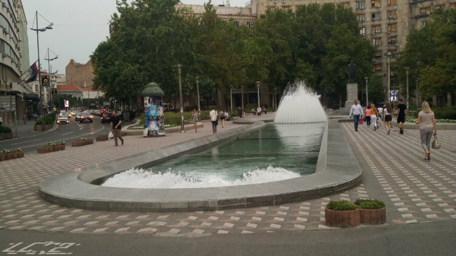 Na red stigla rekonstrukcija Trga Nikole Pašića, odlazi legendarna fontana 1