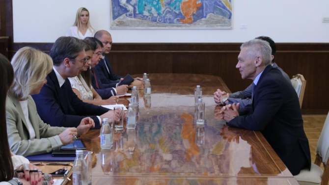 Vučić s Bocan-Harčenkom: Ne očekujem skori nastavak dijaloga Beograda i Prištine 1