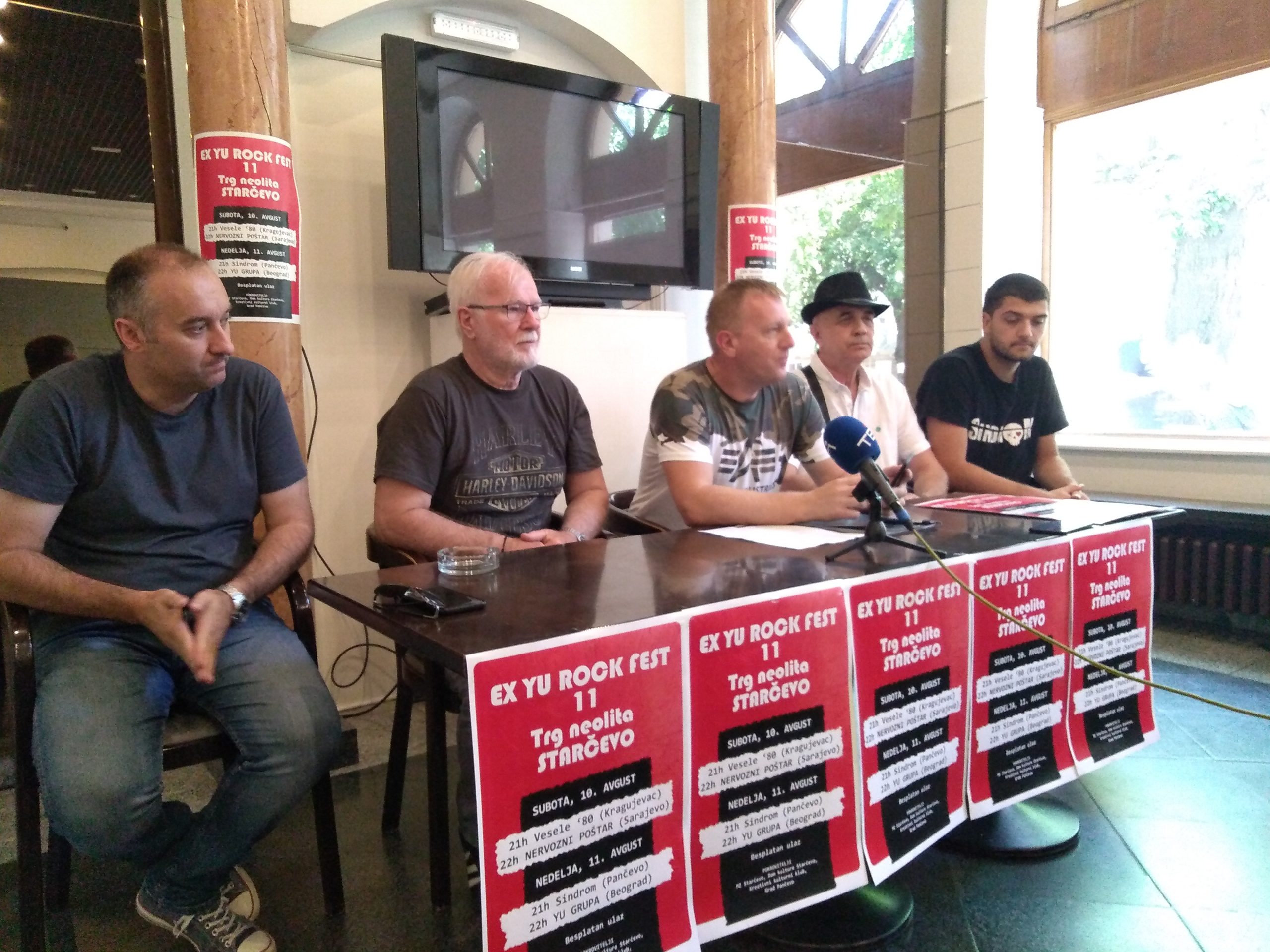 Yu grupa i Nervozni poštar na rok festivalu u Starčevu 1