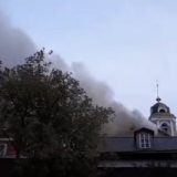 Gori krov jednog od najstarijih manastira u Moskvi 4