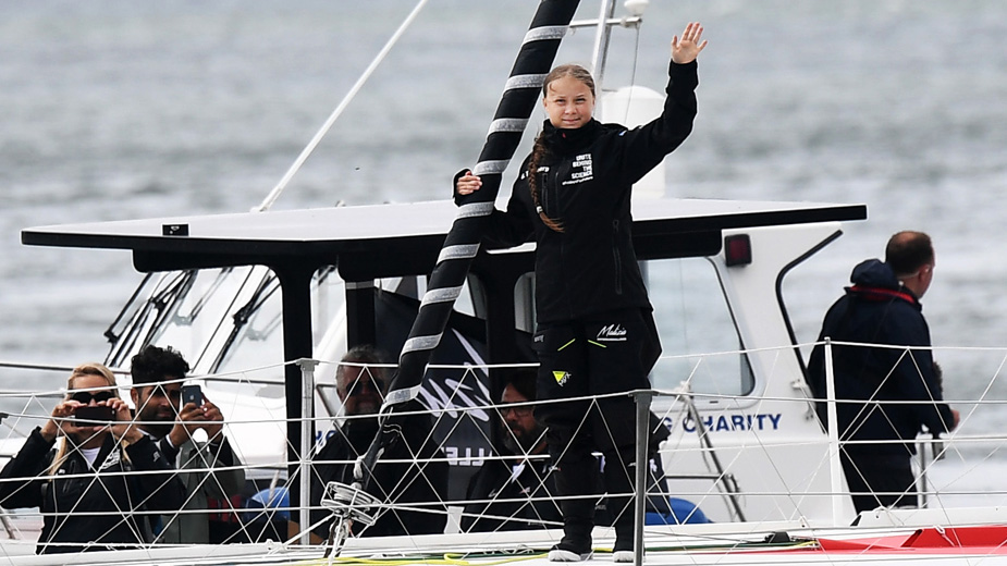 Greta Tunberg krenula jedrilicom iz Velike Britanije ka Njujorku 1