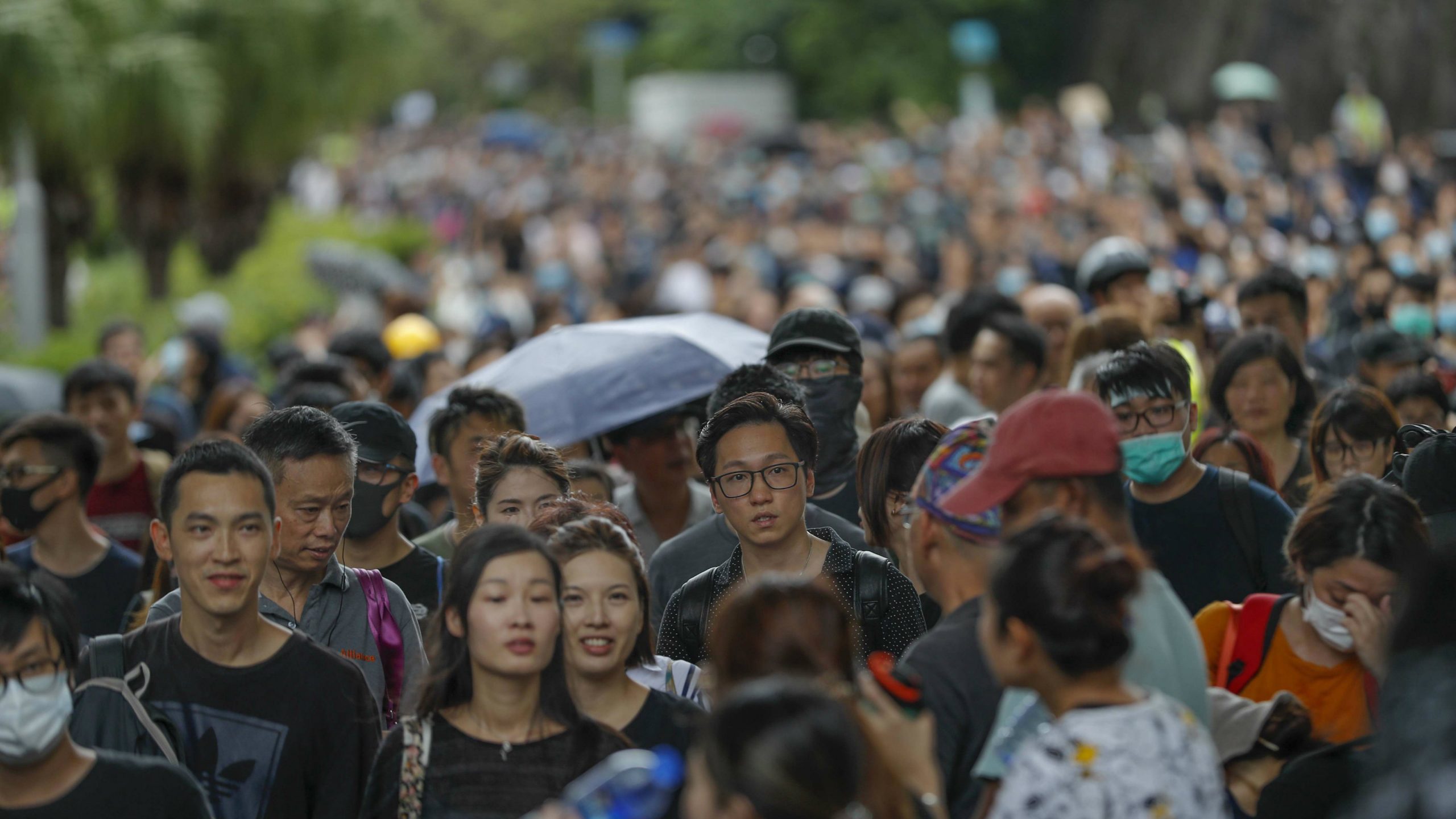 Nastavljeni protesti u Hongkongu, okupljanje prosvetnih radnika 1