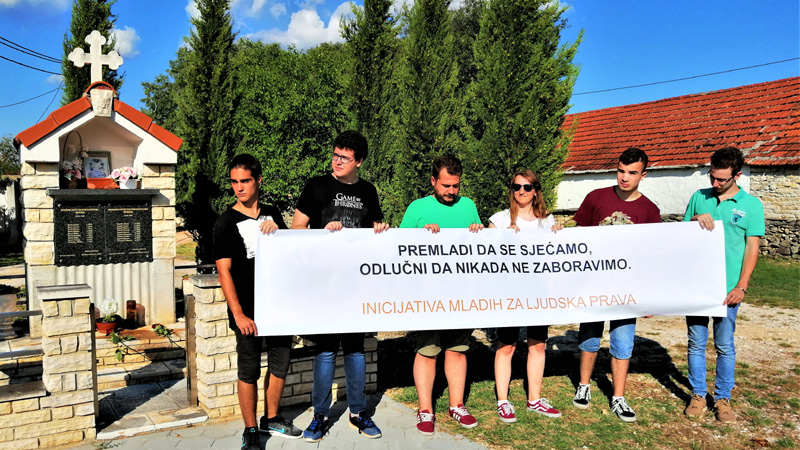 Mladi iz Srbije i Hrvatske zajedno obeležavaju zločin u Oluji 1