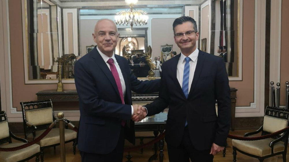 Radojičić primio premijera Slovenije u Starom dvoru 1