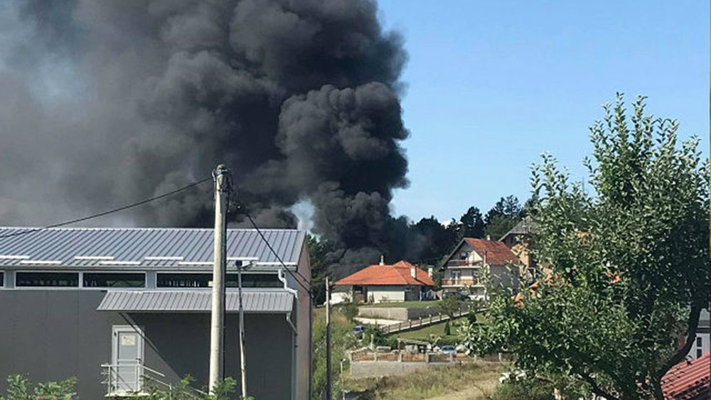 U požaru kod Užica povređen radnik 1