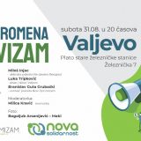 Tribina "Virus promena- Aktivizam" u Valjevu 31. avgusta 8