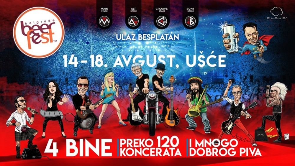 Rock opera na spektakularnom zatvaranju Belgrade Beer Fest-a u ponedeljak 1
