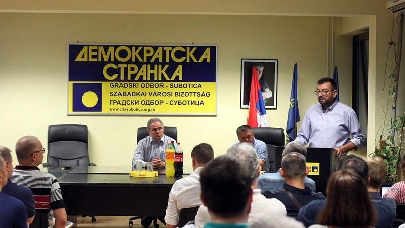 Lutovac i Veselinović u Subotici: Izbori neće biti bez fer uslova 1