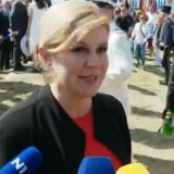 Grabar Kitarović u Kninu na proslavi Oluje indirektno najavila kandidaturu 13