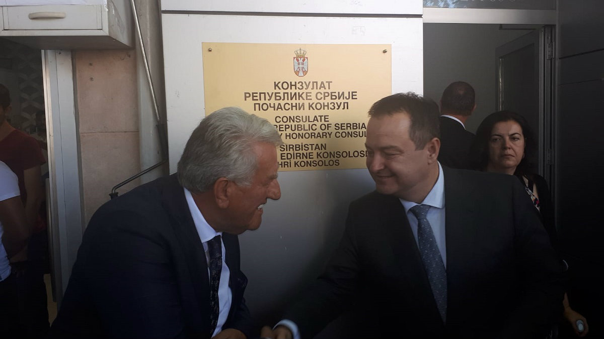 Dačić otvorio počasni konzulat Srbije u Jedrenu 1