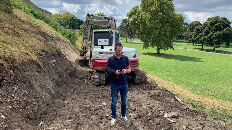 Bastać zaustavio bager i najavio dežurstva radi zaštite Kalemegdana 1