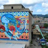 Španska ulična umetnica Julieta XLF slika mural u Beogradu 3