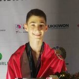 Na Svetskom prvenstvu u tekvondou za kadete Žarko Krajišnik osvojio srebro 14