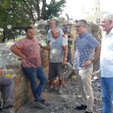 Rukovodstvo opštine Zemun obišlo radove na Gardoškoj tvrđavi 1