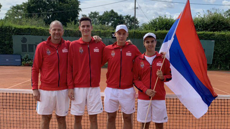 Tenis: Srbija ekipni vicešampion Evrope u muškoj konkurenciji do 16 godina 1