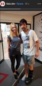 Teodosić se leči čizmom 2 Teodosić se leči čizmom 2