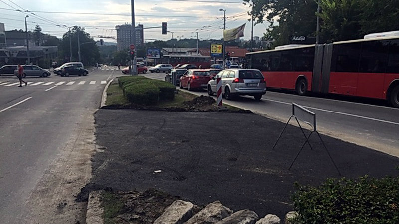 Počeli radovi i u Ustaničkoj ulici, menjaju se trase gradskog prevoza 1